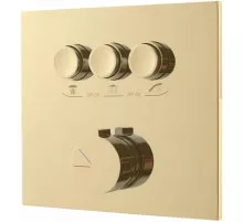 Смеситель для ванны Vincea VSCV-431BG4 встраиваемый, золотой матовый