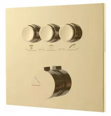 Смеситель для ванны Vincea VSCV-431BG4 встраиваемый, золотой матовый