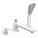 Смеситель на борт ванны Kludi Balance White 524479175 Смеситель на борт ванны Kludi Balance White 524479175
