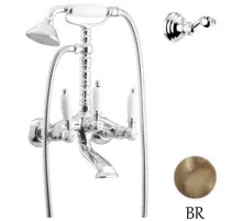 Смеситель для ванны Gattoni Vivaldi Lever 1300113VOGRbr