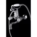 Смеситель для ванны Boheme Royal Cristal 273-Royal/CRST black