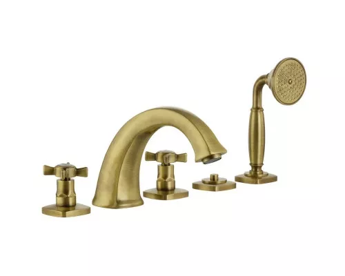 Заказать Смеситель на борт ванны Migliore Korona 28499 в магазине сантехники Santeh-Crystal.ru