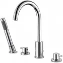Смеситель на борт ванны Abber Wasser Kreis AF8113 Смеситель на борт ванны Abber Wasser Kreis AF8113
