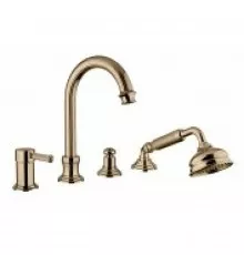 Смеситель на борт ванны бронза Cezares Olimp OLIMP-BVDM-02-L