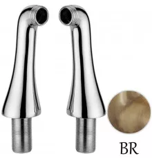 Крепеж для вертикального монтажа смесителя (пара) Migliore Ricambi ML.RIC-20.279.BR