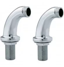 Крепеж для вертикального монтажа смесителя (пара) Boheme Brillante 618