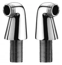 Крепеж для вертикального монтажа смесителя (пара) Lemark LM8556CR