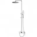 Душевая система 220 мм BelBagno Luce LUC-DOCM-CRM Душевая система 220 мм BelBagno Luce LUC-DOCM-CRM