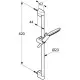 Заказать Душевой гарнитур Kludi Freshline 1S 678300500 в магазине сантехники Santeh-Crystal.ru