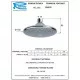 Купить Верхний душ 160 мм Remer 354PL в магазине сантехники Santeh-Crystal.ru