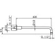 Приобрести Кронштейн для душа 405 мм Migliore Ricambi Lux ML.RIC-36.108.CR в магазине сантехники Santeh-Crystal.ru