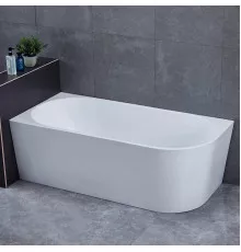 Акриловая ванна Vincea VBT-402-1600L 160x75 см L, угловая, белый