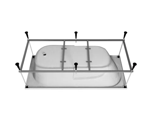 Акриловая ванна Vincea VBT-2A170-FR 170x75 см, белый