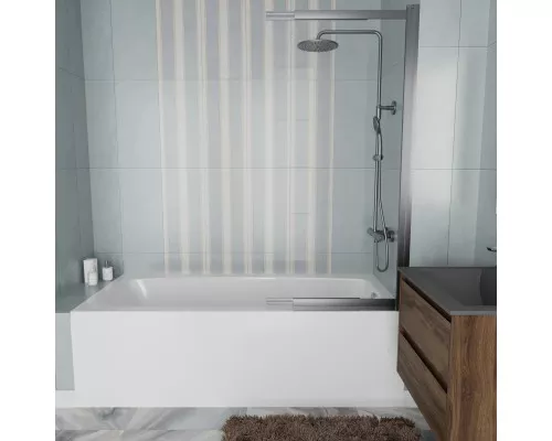 Акриловая ванна Vincea VBT-2S180-FR 180x80 см, белый