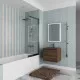 Акриловая ванна Vincea VBT-2S180-FR 180x80 см, белый