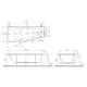 Купить Торцевая панель 75 см Vitra Neon 51640001000 в магазине сантехники Santeh-Crystal.ru