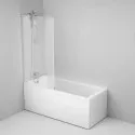 Акриловая ванна 150х70 см Am.Pm Gem W90ASET-150W90BS80CT