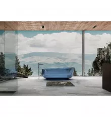 Ванна из полиэфирной смолы 170х80 см Abber Kristall AT9706Saphir