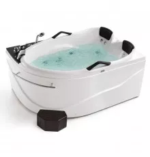 Акриловая гидромассажная ванна 180х120 см SSWW A304RBH608F