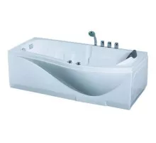 Акриловая гидромассажная ванна 173х83 см L Gemy G9010E L