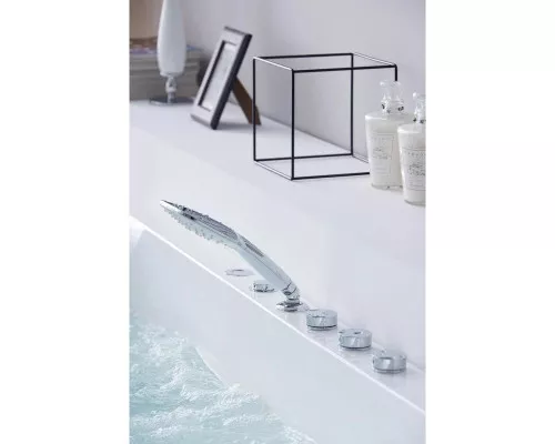 Купить Акриловая гидромассажная ванна 170х85 см SSWW A2203L CGSP в магазине сантехники Santeh-Crystal.ru