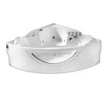 Акриловая гидромассажная ванна 155х155 см Gemy G9025 II B