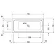 Купить Акриловая ванна 170х75 см Duravit D-Code 700099000000000 в магазине сантехники Santeh-Crystal.ru