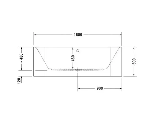 Заказать Акриловая ванна 180х80 см Duravit Happy D.2 700318000000000 в магазине сантехники Santeh-Crystal.ru