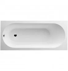 Квариловая ванна 160х75 см альпийский белый Villeroy & Boch Oberon UBQ160OBE2V-01