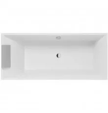 Квариловая ванна 180х80 см альпийский белый Villeroy & Boch Squaro UBQ180SQR2V-01