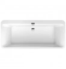 Квариловая ванна 180х80 см альпийский белый Villeroy & Boch Squaro Edge 12 UBQ180SQE7DV-01