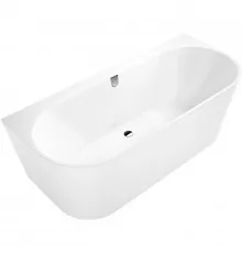 Квариловая ванна 180х80 см альпийский белый Villeroy & Boch Oberon 2.0 UBQ180OBR9CD00V-01