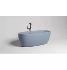 Ванна из литьевого мрамора Salini S-Stone Luce 100122MF 150x75 см, отдельностоящая, покраска по RAL матовый полностью