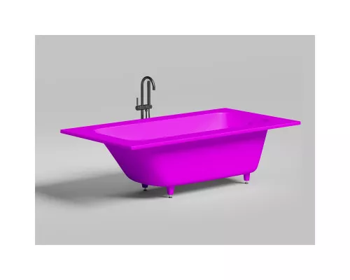 Ванна из литьевого мрамора Salini S-Stone Orlanda Plus 102024MF 189x99 см, покраска по RAL матовый полностью