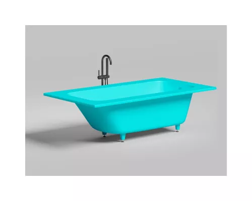 Ванна из литьевого мрамора Salini S-Stone Orlanda Plus 102024MF 189x99 см, покраска по RAL матовый полностью