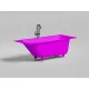 Ванна из литьевого мрамора Salini S-Stone Ornella 102326MF 160x70 см, покраска по RAL матовый полностью