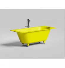 Ванна из литьевого мрамора Salini S-Stone Ornella Axis Kit 103521MF 180x80 см, покраска по RAL матовый полностью