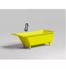 Ванна из литьевого мрамора Salini S-Stone Cascata 104123MF 169,8x75 см, покраска по RAL матовый полностью