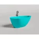 Ванна из литьевого мрамора Salini S-Stone Paola 1015203MF 160x80 см, отдельностоящая, покраска по RAL матовый полностью