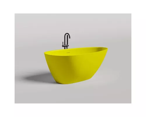 Ванна из литьевого мрамора Salini S-Stone Paola 1015204MF 172x82,5 см, отдельностоящая, покраска по RAL матовый полностью