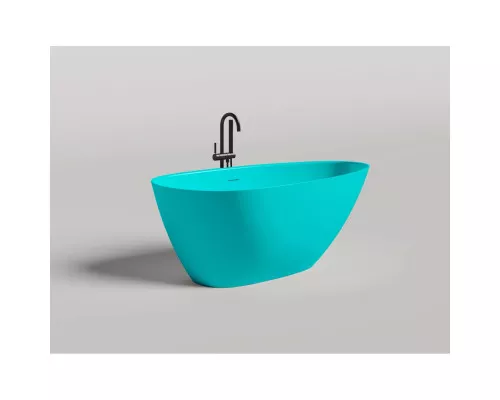 Ванна из литьевого мрамора Salini S-Stone Paola 1015204MF 172x82,5 см, отдельностоящая, покраска по RAL матовый полностью