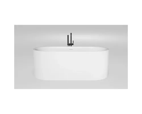 Ванна из литьевого мрамора Salini S-Stone Perla 1049201M 170x80 см, отдельностоящая, белый матовый