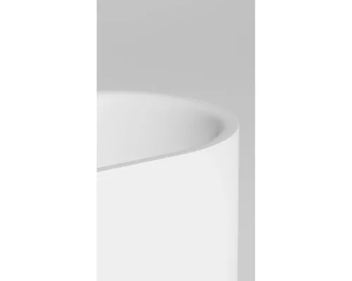 Ванна из литьевого мрамора Salini S-Stone Perla 1049201M 170x80 см, отдельностоящая, белый матовый