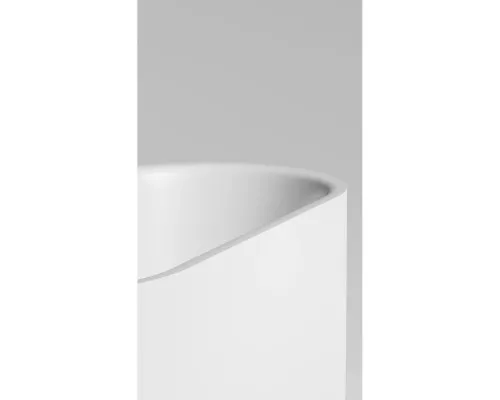 Ванна из литьевого мрамора Salini S-Stone Perla 1049201M 170x80 см, отдельностоящая, белый матовый