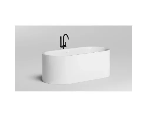 Ванна из литьевого мрамора Salini S-Stone Perla 1049201M 170x80 см, отдельностоящая, белый матовый