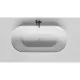 Ванна из литьевого мрамора Salini S-Stone Perla 1049201M 170x80 см, отдельностоящая, белый матовый