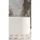 Ванна из литьевого мрамора Salini S-Stone Perla 1049201M 170x80 см, отдельностоящая, белый матовый