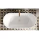 Ванна из литьевого мрамора Salini S-Stone Perla 1049201M 170x80 см, отдельностоящая, белый матовый