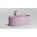 Ванна из литьевого мрамора Salini S-Sense Perla 1049101GF 170x80 см, отдельностоящая, покраска по RAL глянец полностью