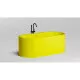 Ванна из литьевого мрамора Salini S-Stone Perla 1049201MF 170x80 см, отдельностоящая, покраска по RAL матовый полностью